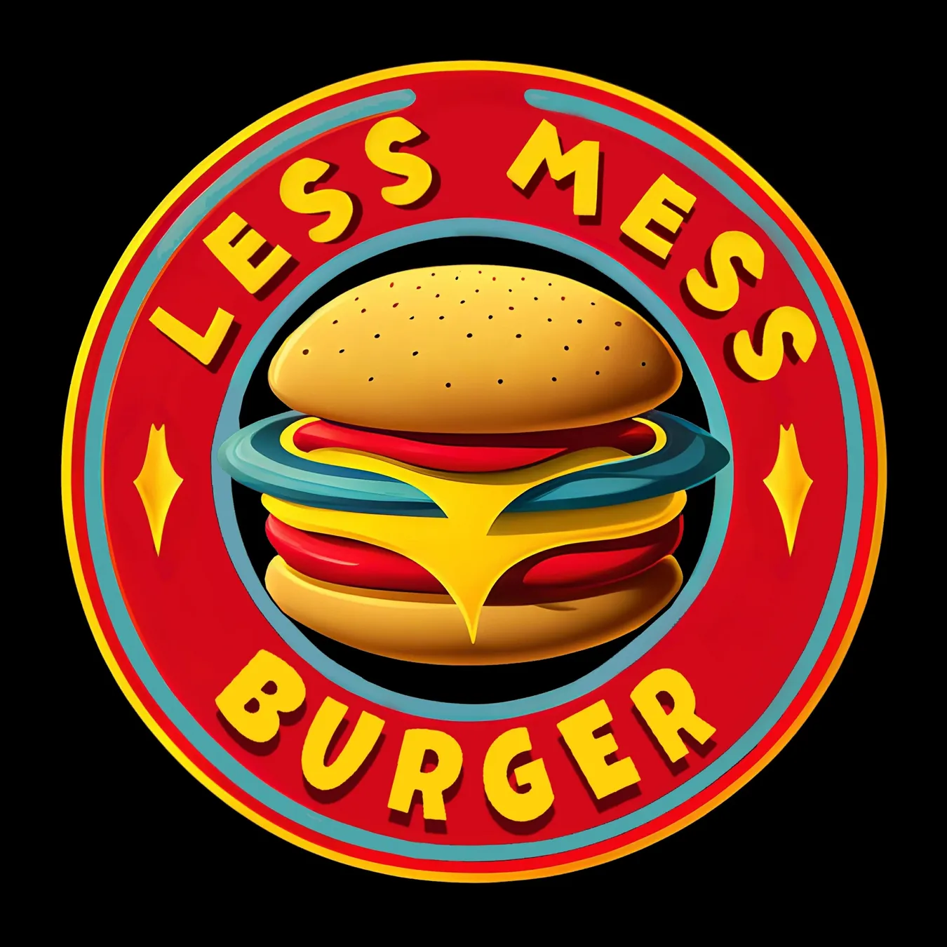 Less Mess Burger